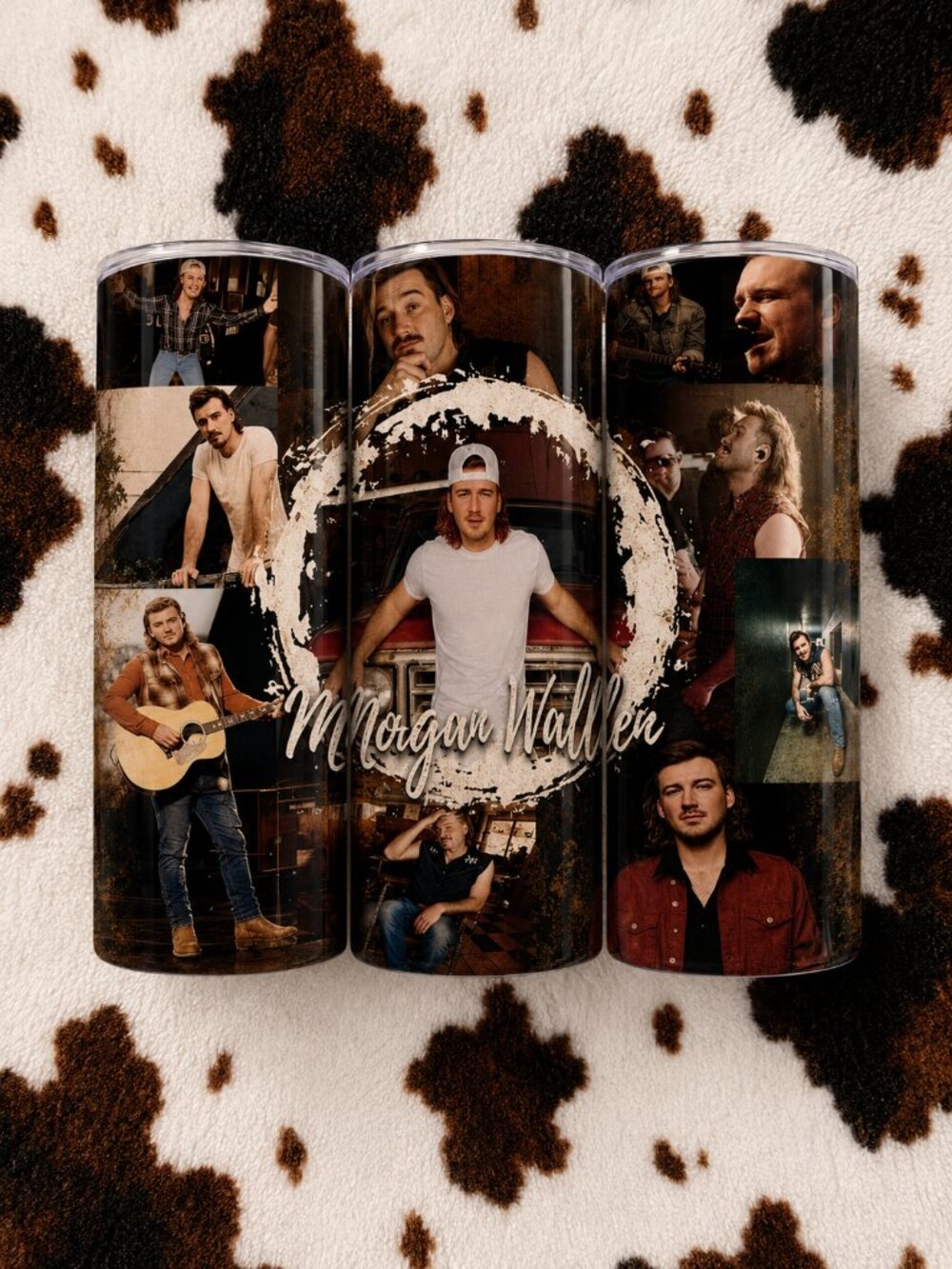 Morgan Wallen Custom 20oz Skinny Tumbler Insulated Drinkware